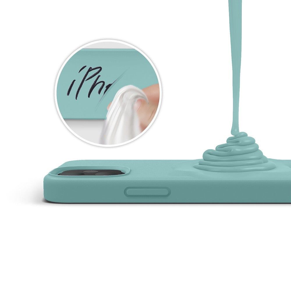 Husa Soft Silicone - iPhone 12 Mini - Marine Green