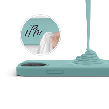 Husa Soft Silicone - iPhone 12 Mini - Marine Green