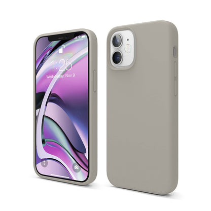 Soft Silicone Case - iPhone 12 Mini - Gray