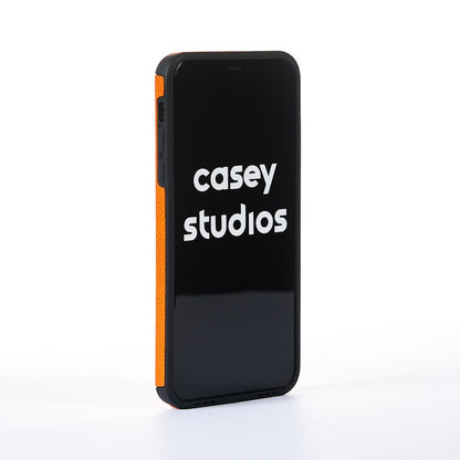 Grained Leather Case - iPhone 11 Pro Max - Orange