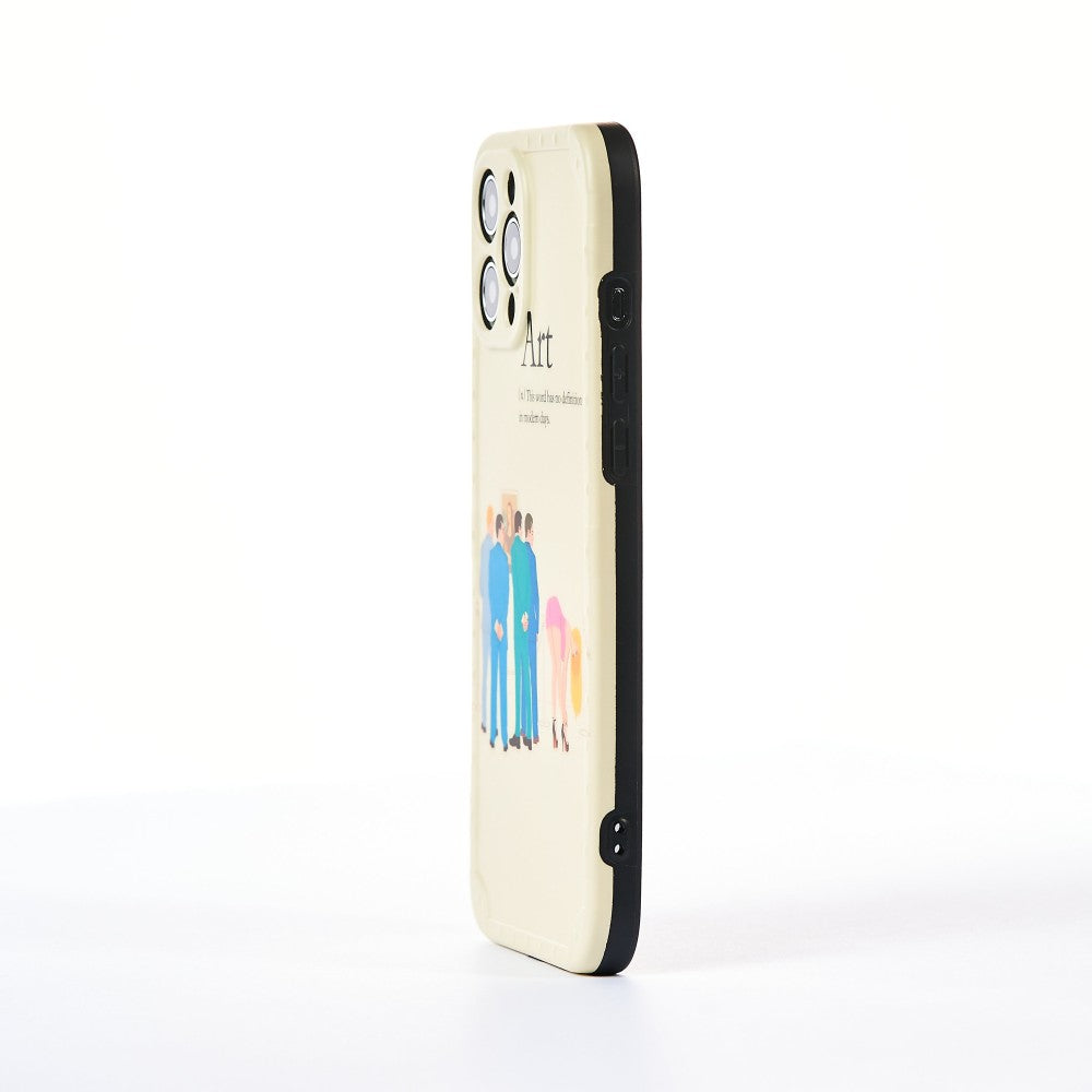 Husa Gossip - iPhone 12 Pro Max - Alb