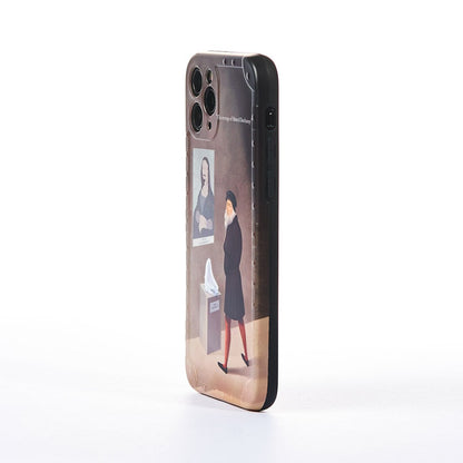 Husa The New Mona Lisa - iPhone 11 Pro - Maro