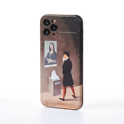 Husa The New Mona Lisa - iPhone 11 Pro - Maro