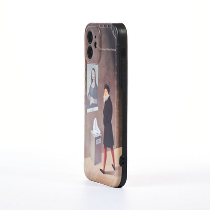 Husa The New Mona Lisa - iPhone 12 - Maro