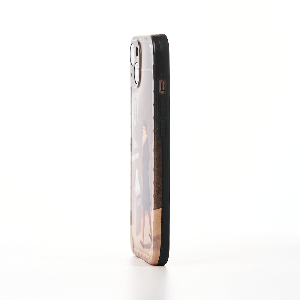 The New Mona Lisa Case - iPhone 13 - Brown