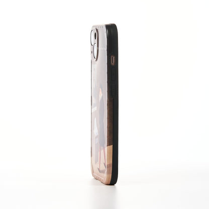 The New Mona Lisa Case - iPhone 13 - Brown