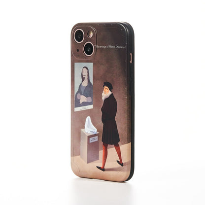 The New Mona Lisa Case - iPhone 13 - Brown