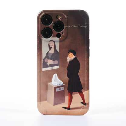 Husa The New Mona Lisa - iPhone 13 Pro - Maro