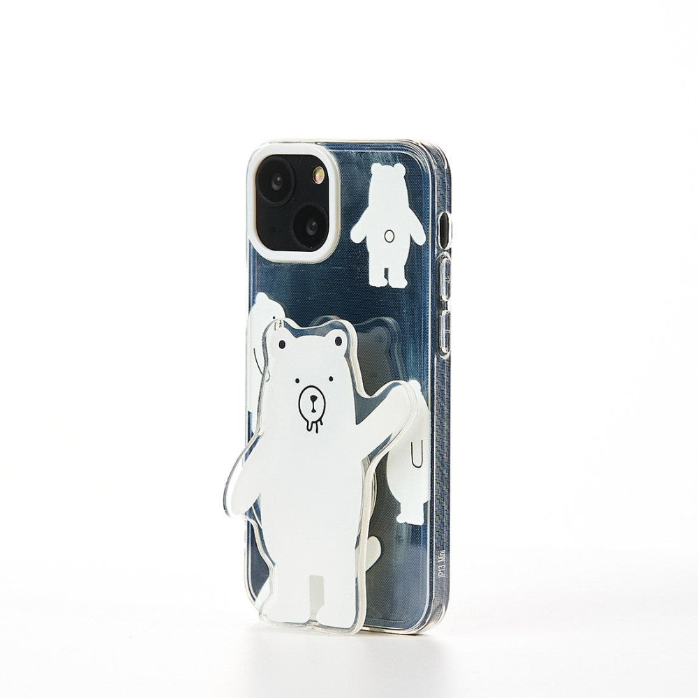 Hold My Pet Case - iPhone 13 Mini - Bear