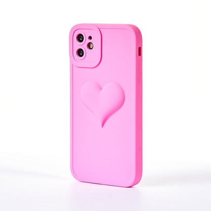 Full Heart Case - iPhone 11 - Hot Pink