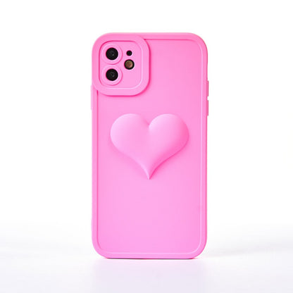 Full Heart Case - iPhone 11 - Hot Pink
