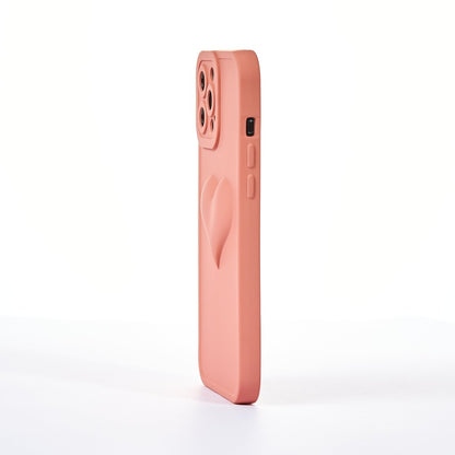 Husa Full Heart - iPhone 12 Pro Max - Roz