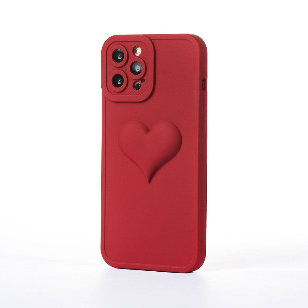Full Heart Case - iPhone 12 Pro Max - Burgundy