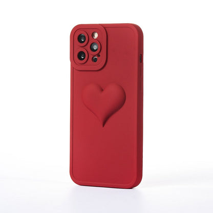 Full Heart Case - iPhone 12 Pro Max - Burgundy