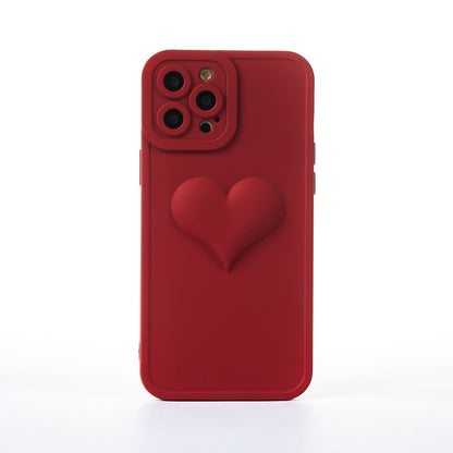 Full Heart Case - iPhone 12 Pro Max - Burgundy