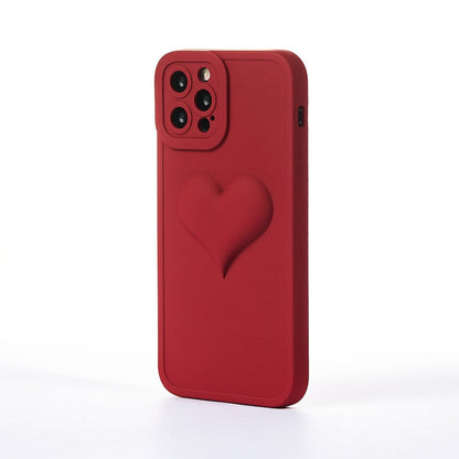 Full Heart Case - iPhone 12 Pro - Burgundy