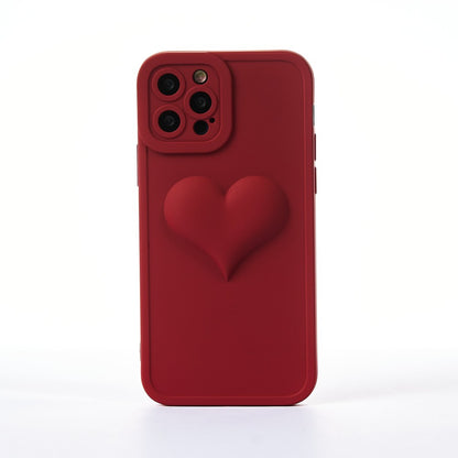 Full Heart Case - iPhone 12 Pro - Burgundy