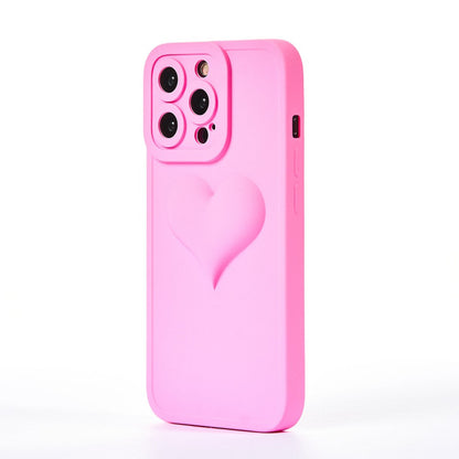 Full Heart Case - iPhone 13 Pro - Hot Pink