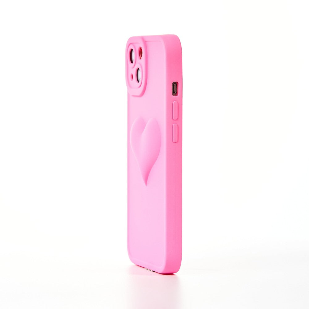 Full Heart Case - iPhone 13 - Hot Pink