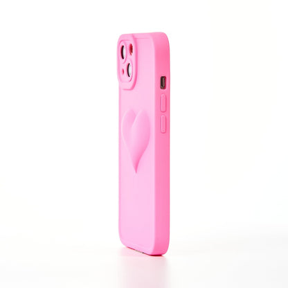 Full Heart Case - iPhone 13 - Hot Pink