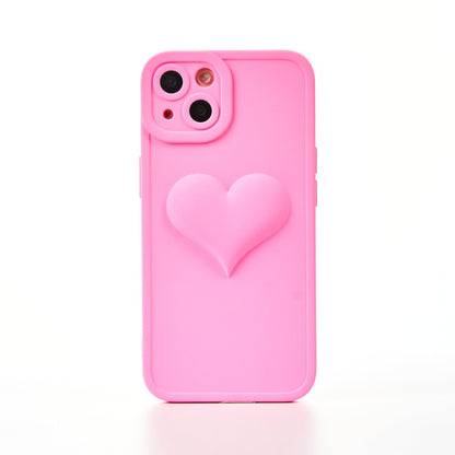Full Heart Case - iPhone 13 - Hot Pink