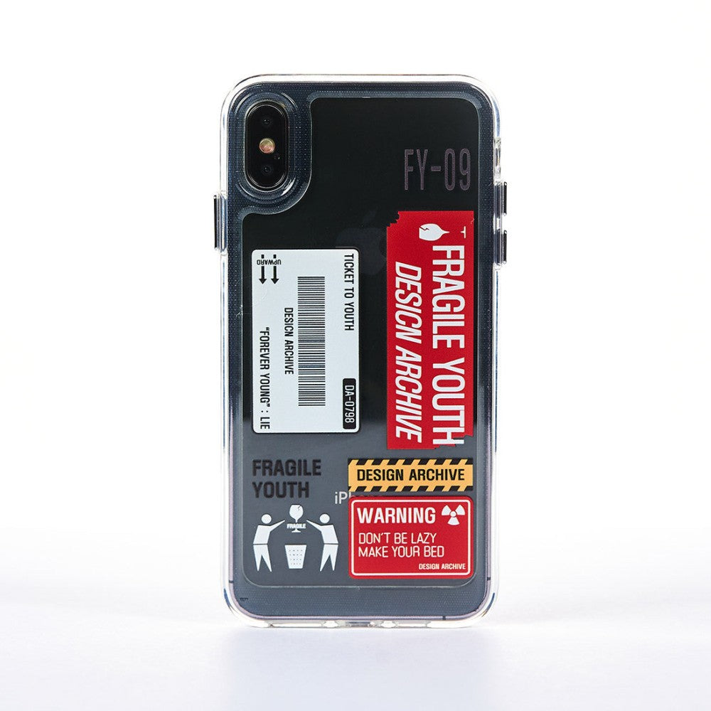 Husa Checked in - iPhone XS Max - Clear