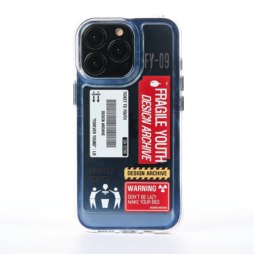 Checked in Cover - iPhone 12/12 Pro - Clear