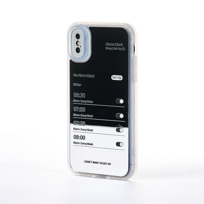 Wake Up Call Case - iPhone X/XS - Metallic