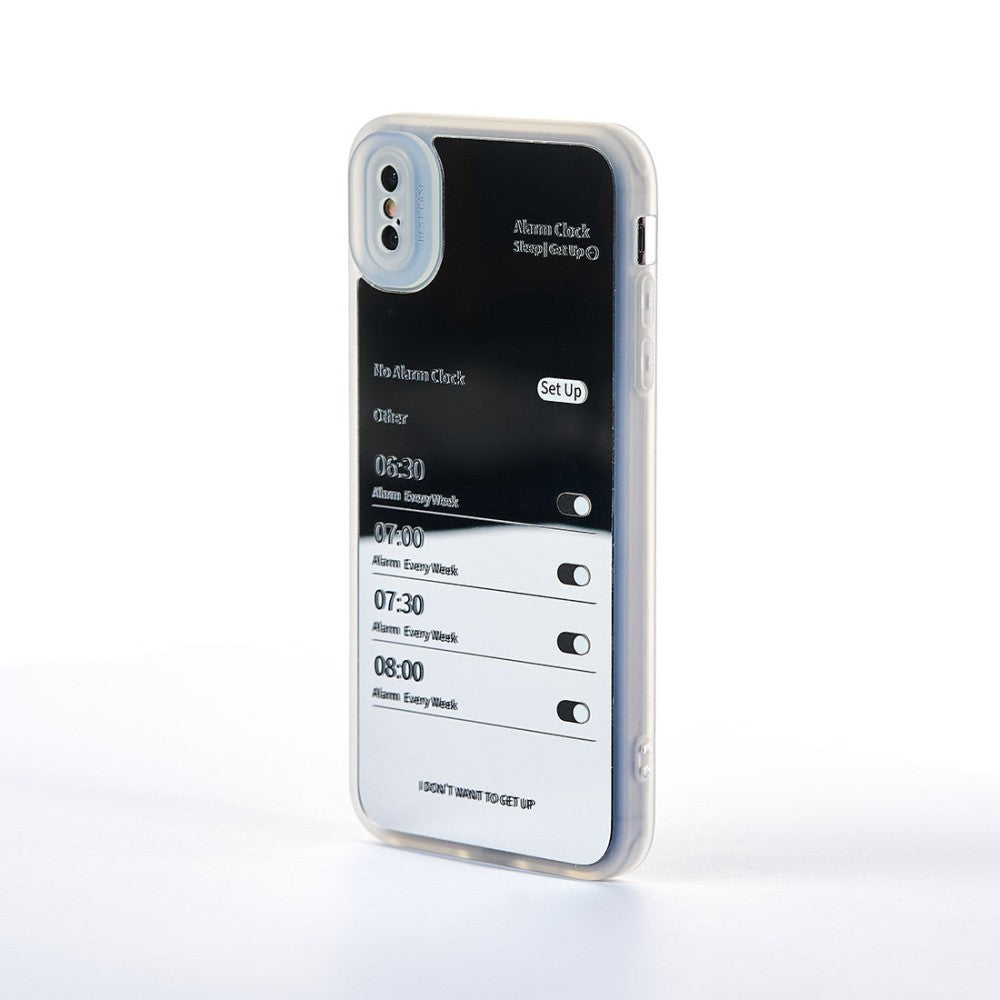 Husa Wake Up Call - iPhone XS Max - Metallic