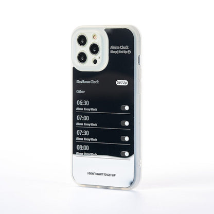 Wake Up Call Case - iPhone 12 Pro Max - Metallic