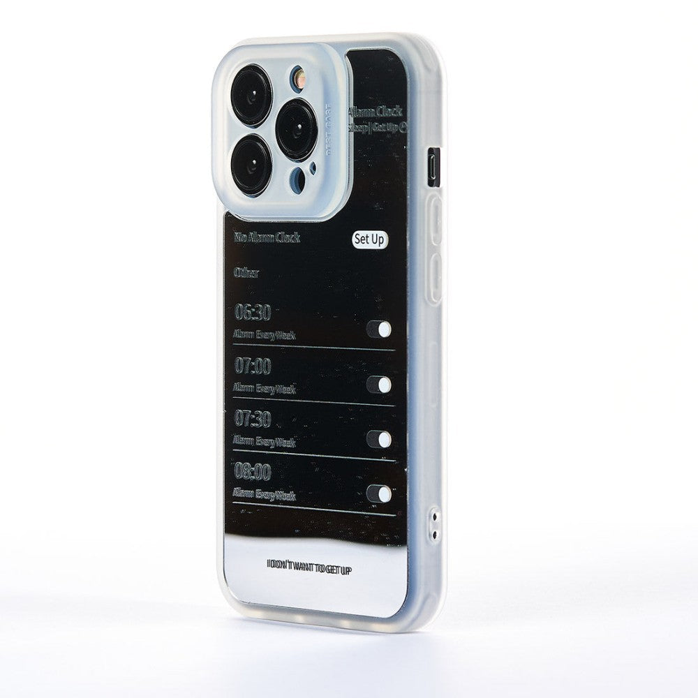 Husa Wake Up Call - iPhone 13 Pro - Metallic