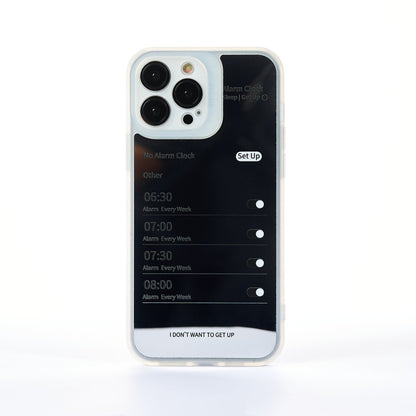 Wake Up Call Case - iPhone 13 Pro Max - Metallic