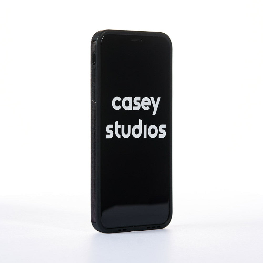 Square-Edged Case - iPhone XS Max - White/Black