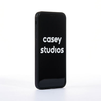 Square-Edged Case - iPhone XS Max - White/Black