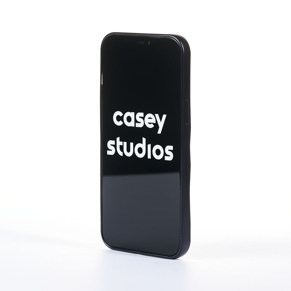 Husa Black Silver - iPhone 12/12 Pro - Negru