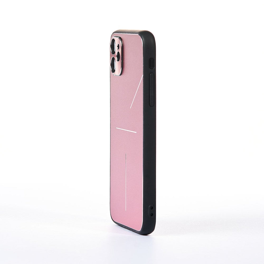 Husa Metalines - iPhone 11 - Roz