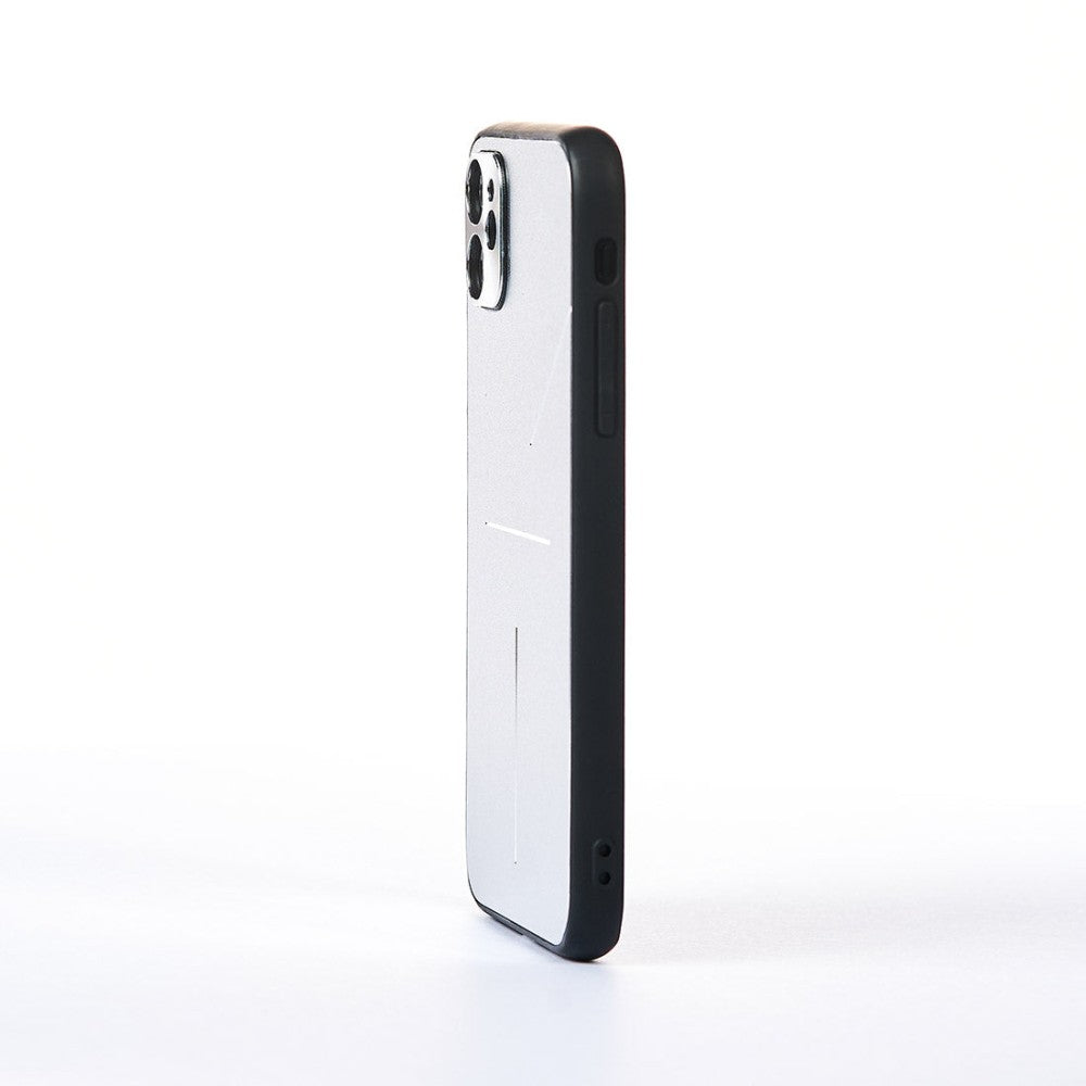Husa Metalines - iPhone 11 - Silver