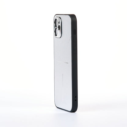 Metalines Case - iPhone 12 - Silver