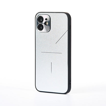 Metalines Case - iPhone 12 - Silver