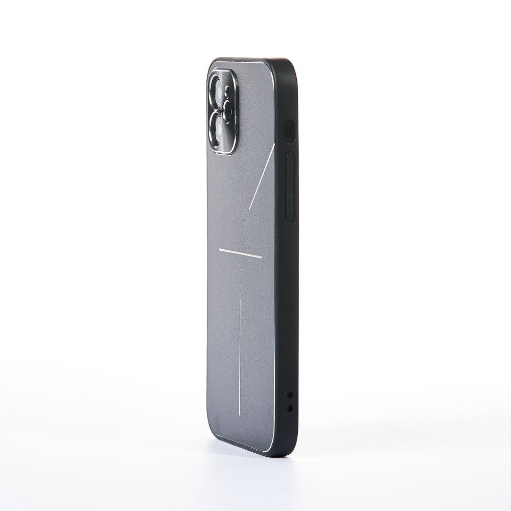 Metalines Case - iPhone 12 - Black