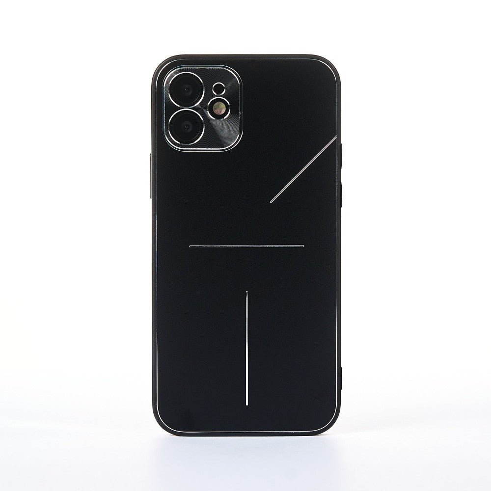 Metalines Case - iPhone 12 - Black