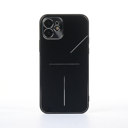 Metalines Case - iPhone 12 - Black