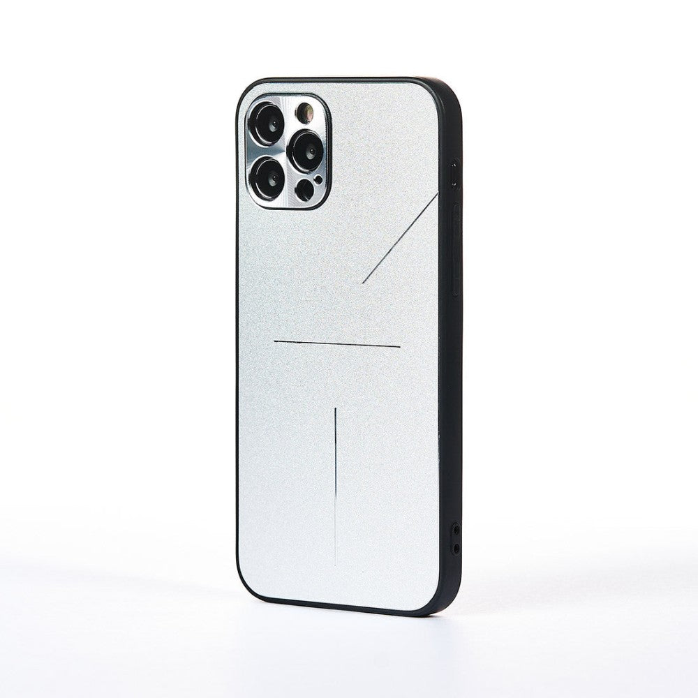 Husa Metalines - iPhone 12 Pro - Silver