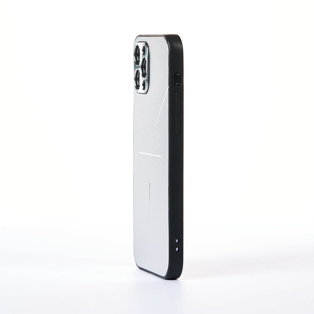 Husa Metalines - iPhone 12 Pro - Silver