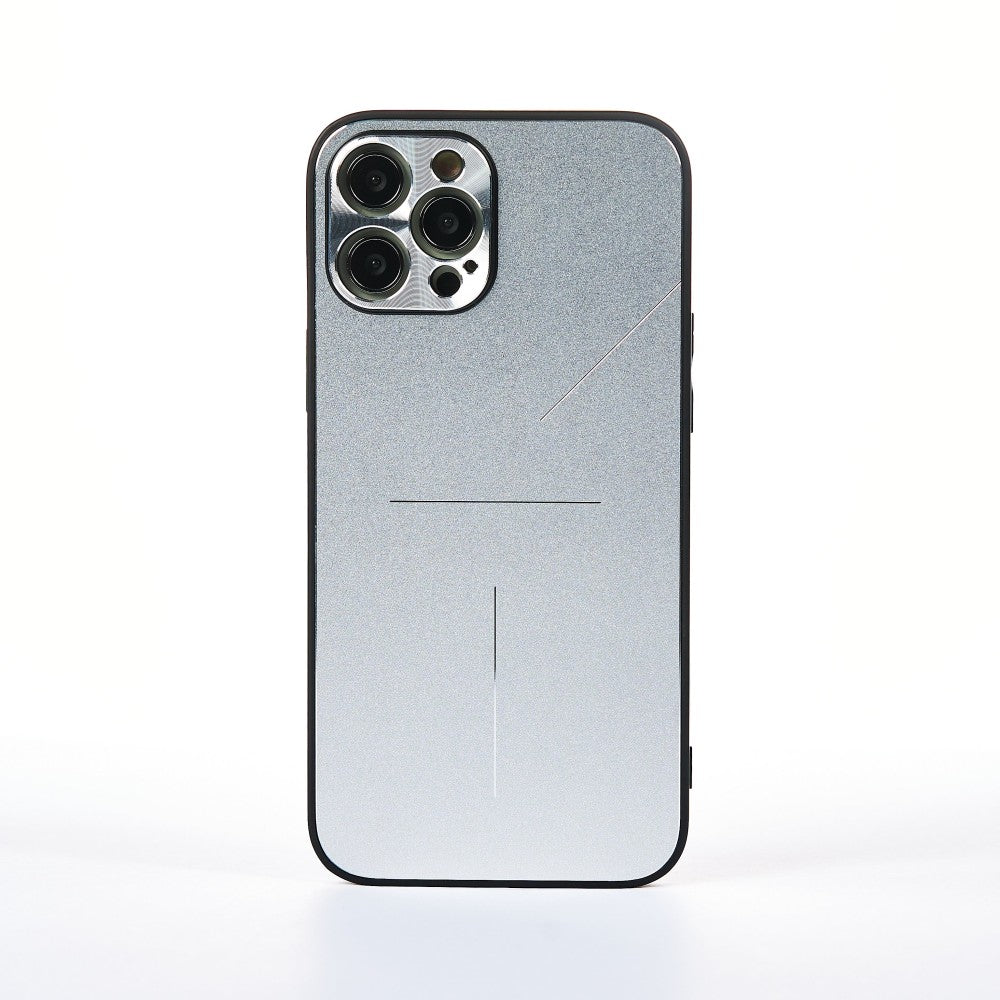 Husa Metalines - iPhone 12 Pro Max - Silver