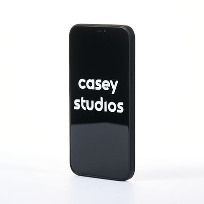 Husa Metalines - iPhone 12 Pro Max - Negru