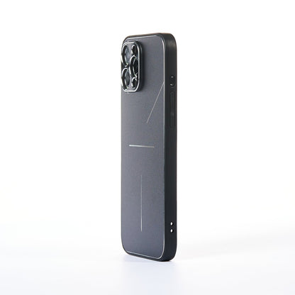 Husa Metalines - iPhone 12 Pro Max - Negru
