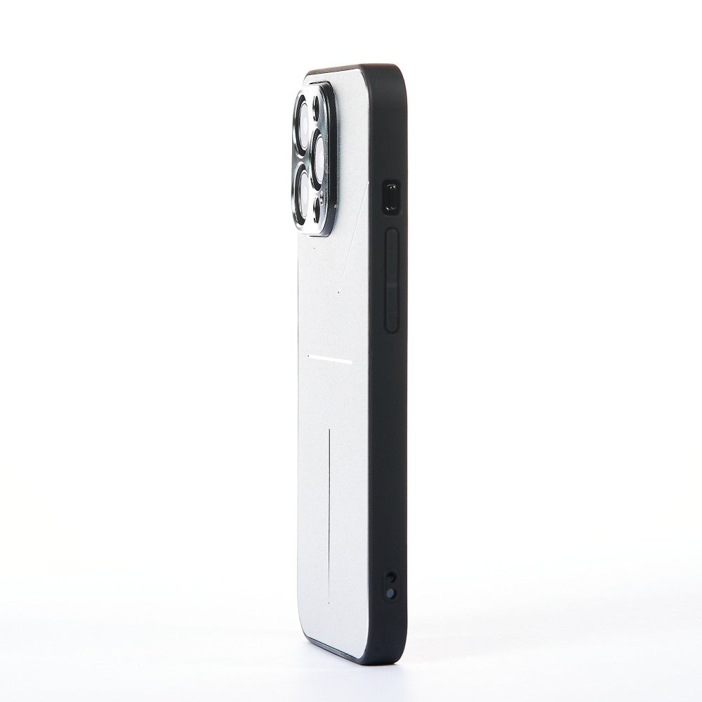 Husa Metalines - iPhone 13 Pro - Silver