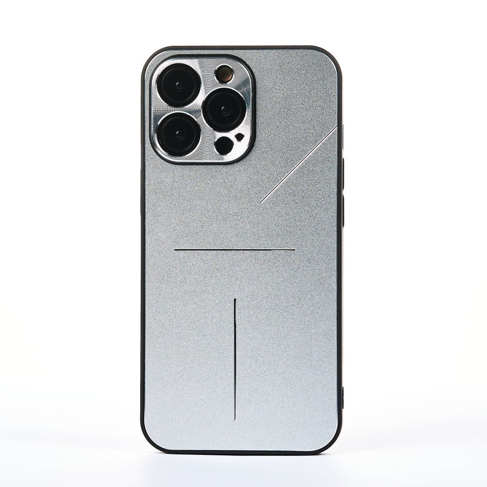 Husa Metalines - iPhone 13 Pro - Silver