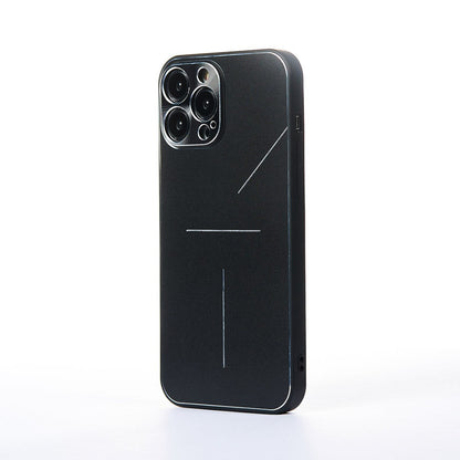 Husa Metalines - iPhone 13 Pro Max - Negru
